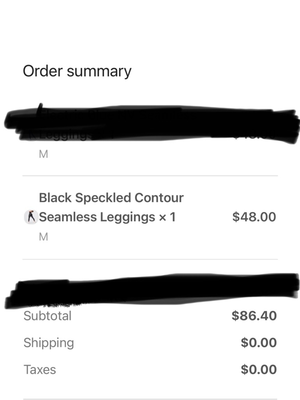 NVGTN Black Speckled Contour Seamless Leggings - Picture 14 of 15